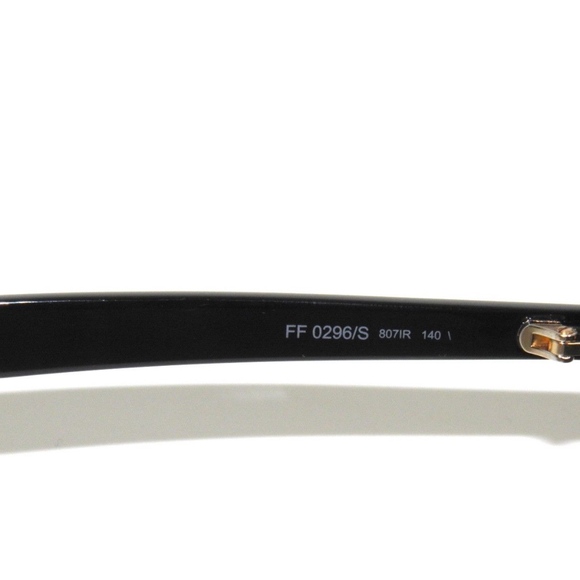 Fendi Black Sunglasses with Pearl Accents main image 5